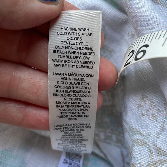 Chico’s Linen blazer jacket - Picture 8 of 8